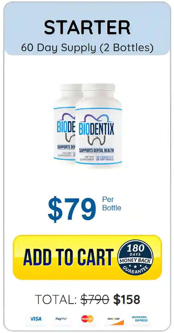 BioDentix 2 bottle pricing